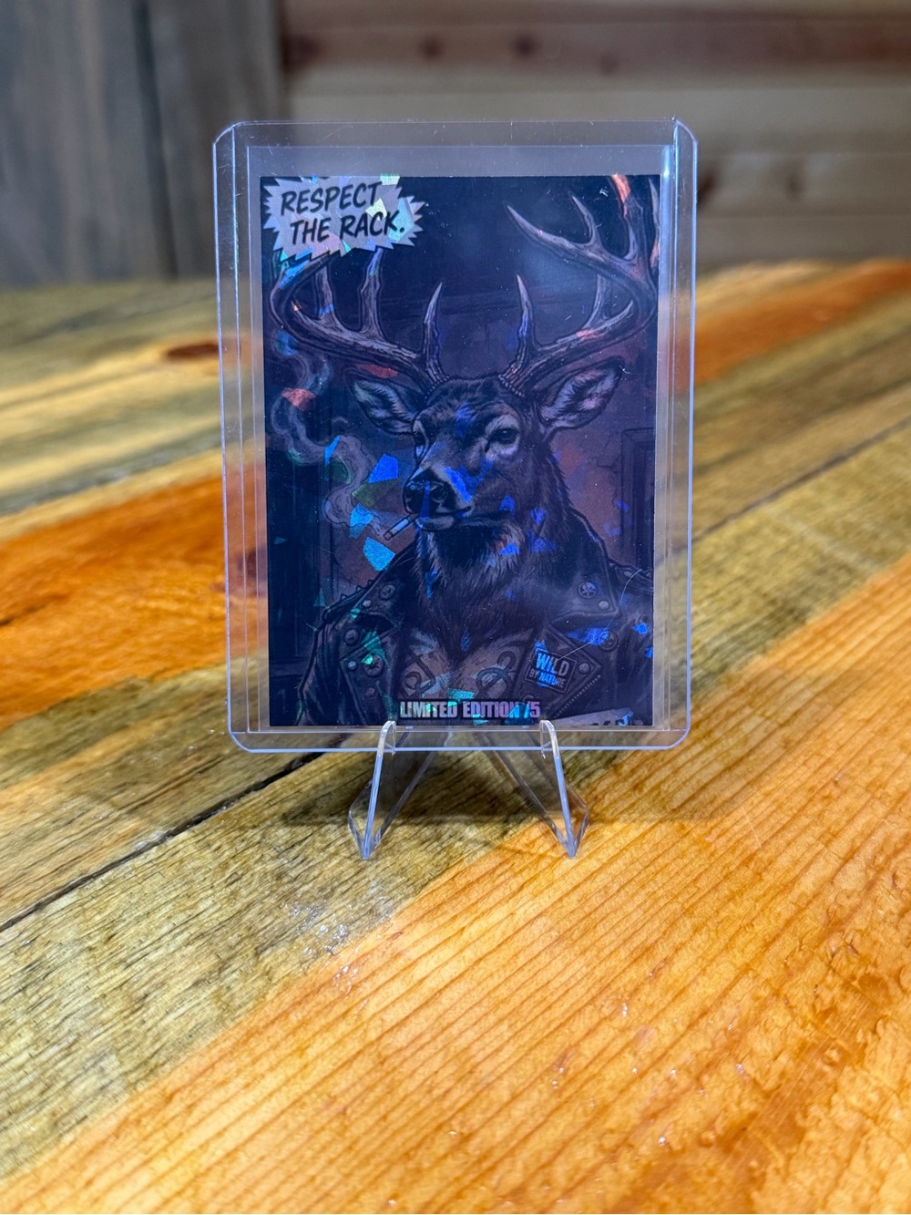 Respect The Rack Limited Edition Card /5